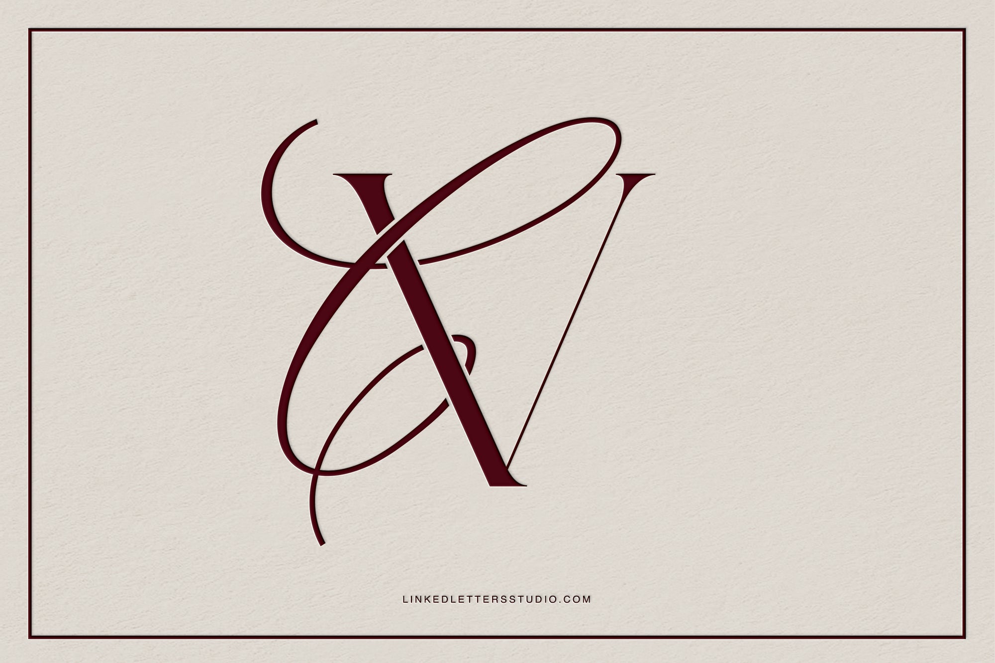CV Monogram - Reverie