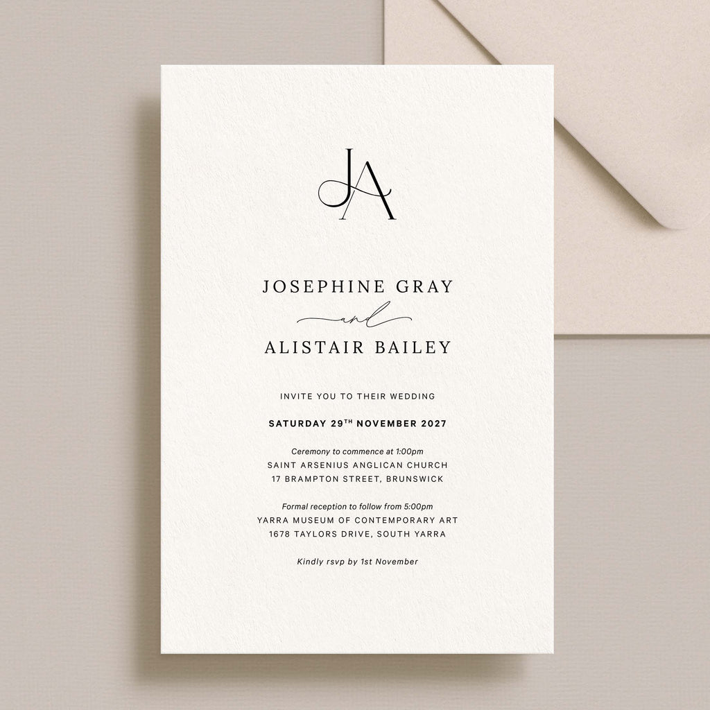 Matching Invitation Suite | Classic