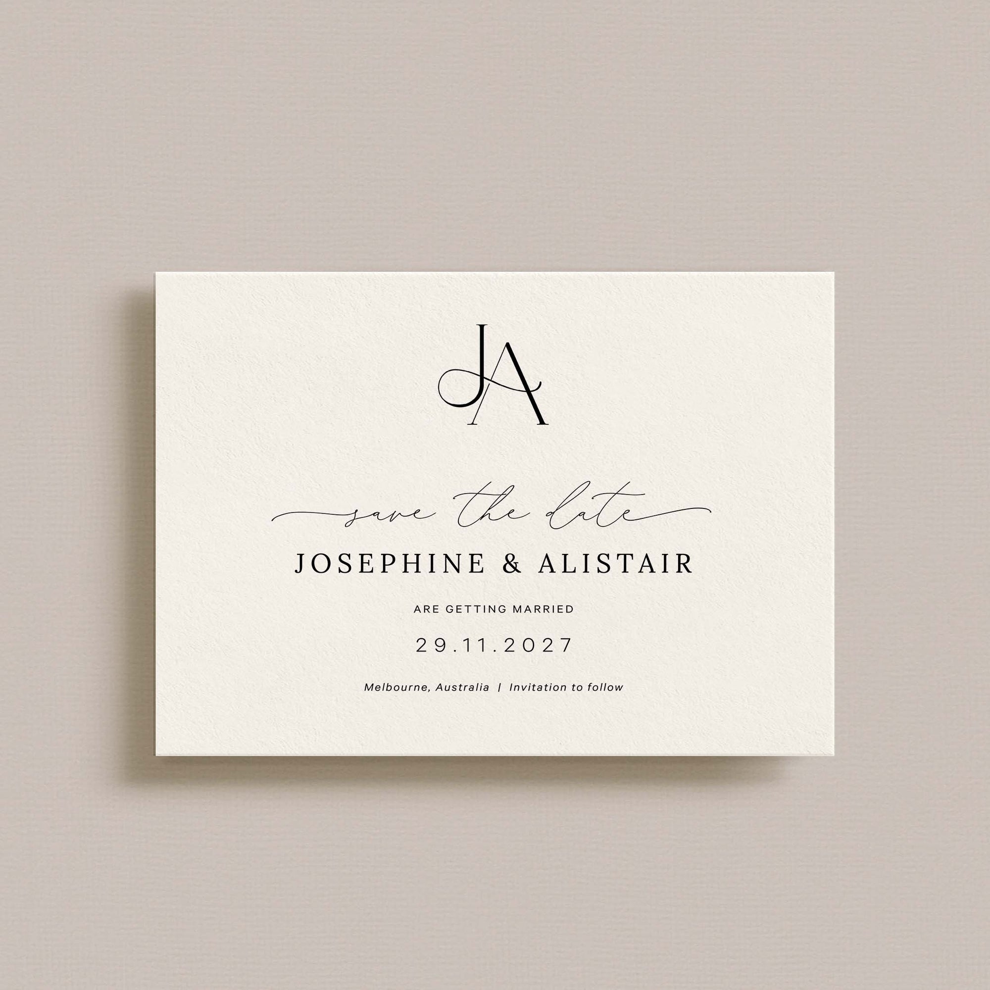 Matching Invitation Suite | Classic