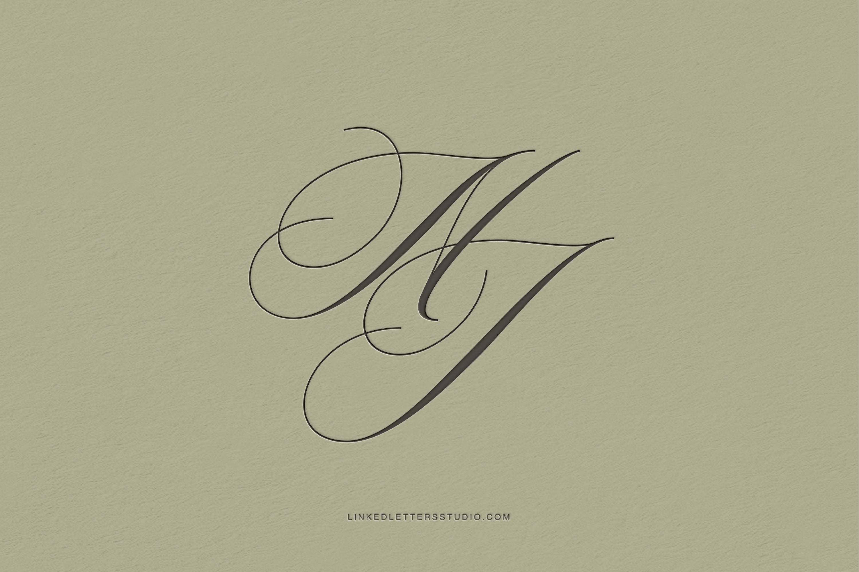 NJ Monogram - Valencia