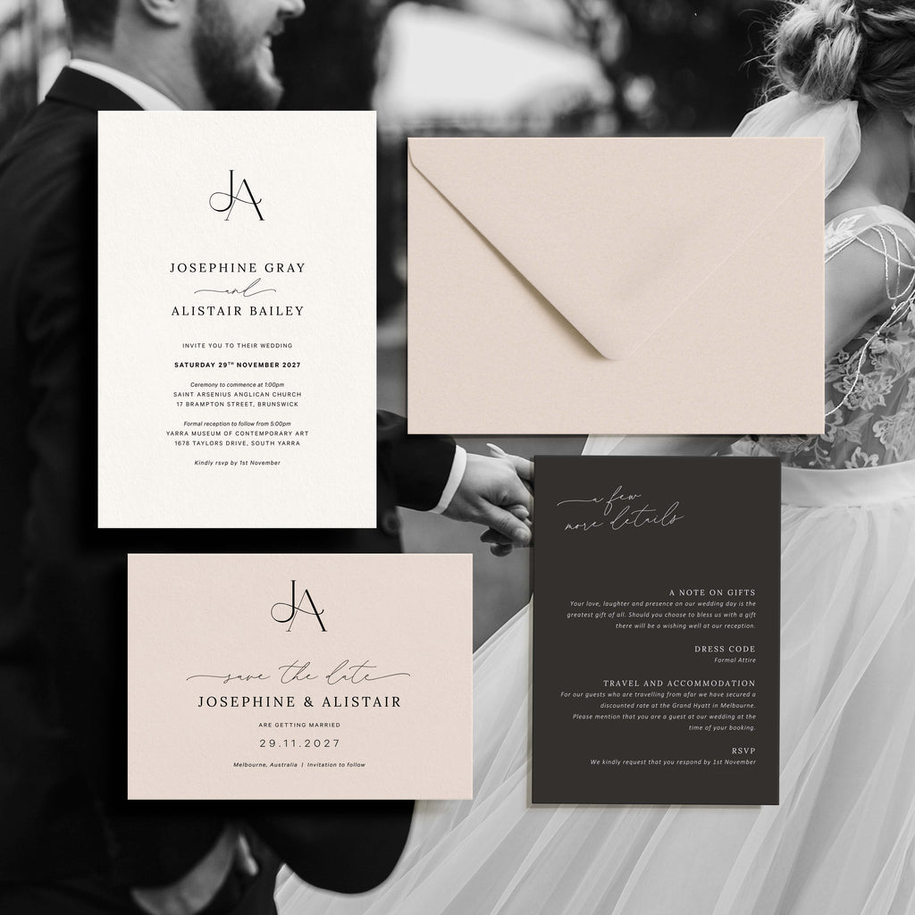 Matching Invitation Suite | Classic