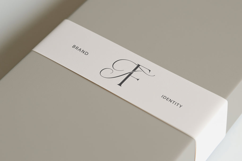 TF Reverie monogram on branded packaging